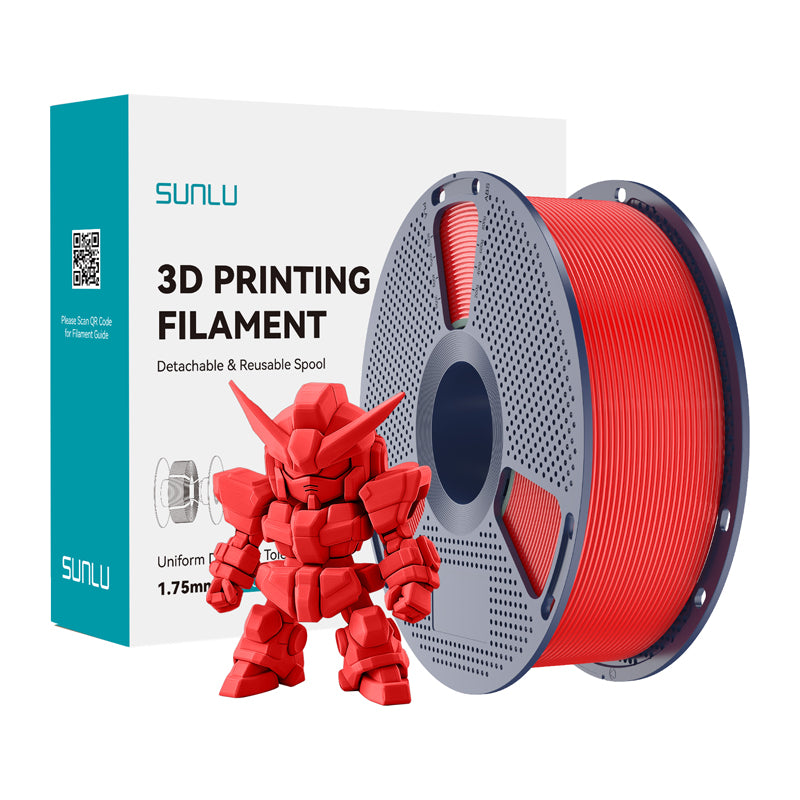 Sunlu PLA+ 2.0 Filament (Red)
