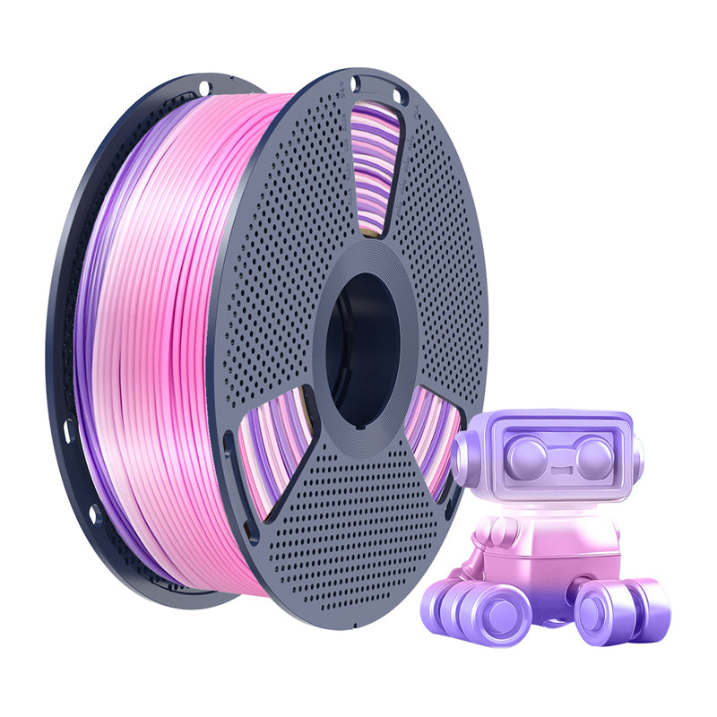 Sunlu PLA+ Silk Filament (Rainbow) 03