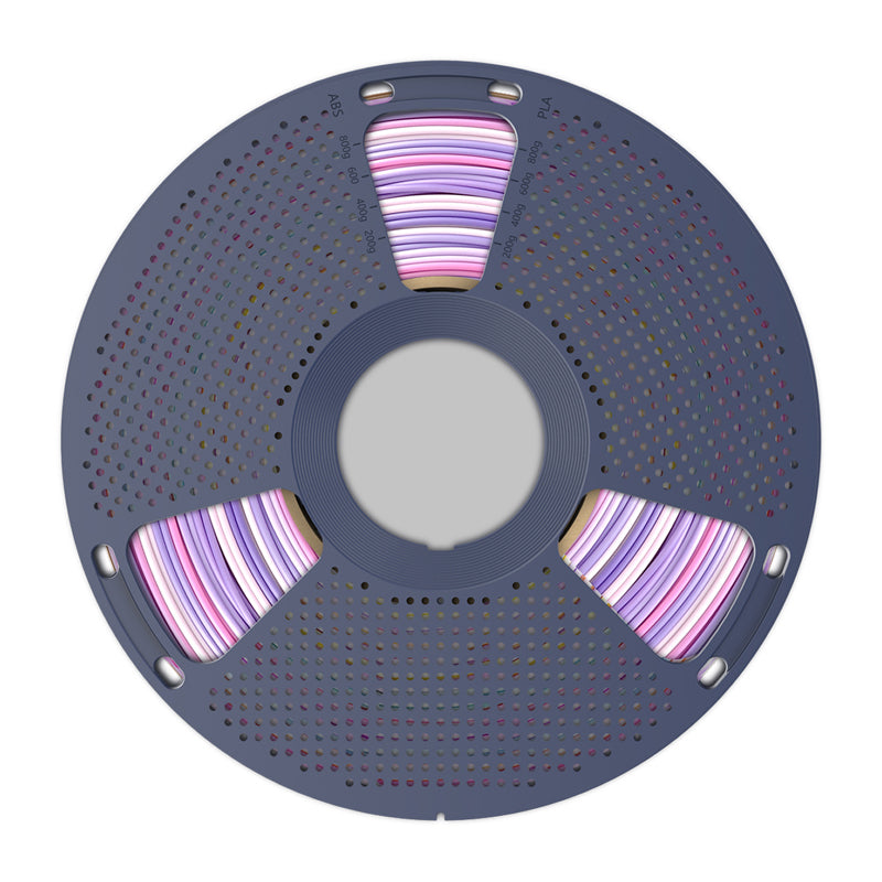 Sunlu PLA+ Silk Filament (Rainbow) 03