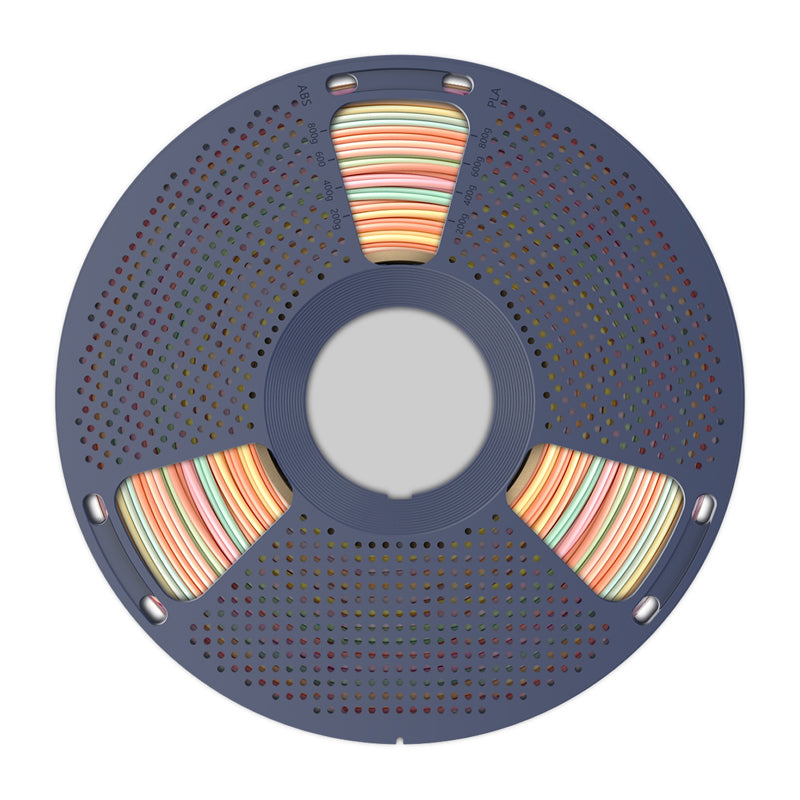 Sunlu PLA+ Silk Filament (Rainbow) 05