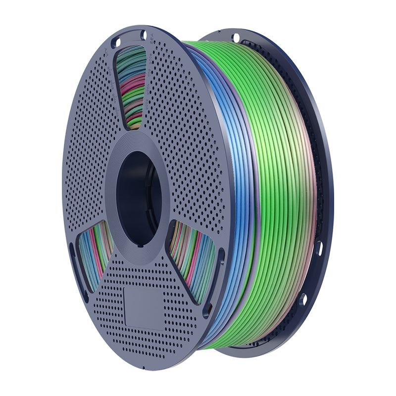 Sunlu PLA+ Silk Filament (Rainbow) 06