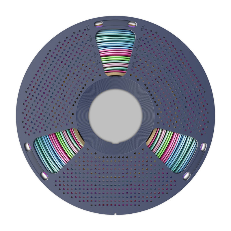 Sunlu PLA+ Silk Filament (Rainbow) 06