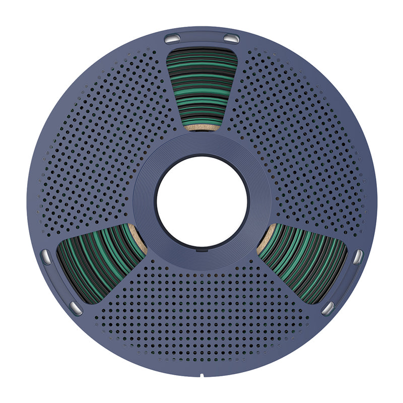 Sunlu PLA+ Silk Dual Color Filament (Black and Green)