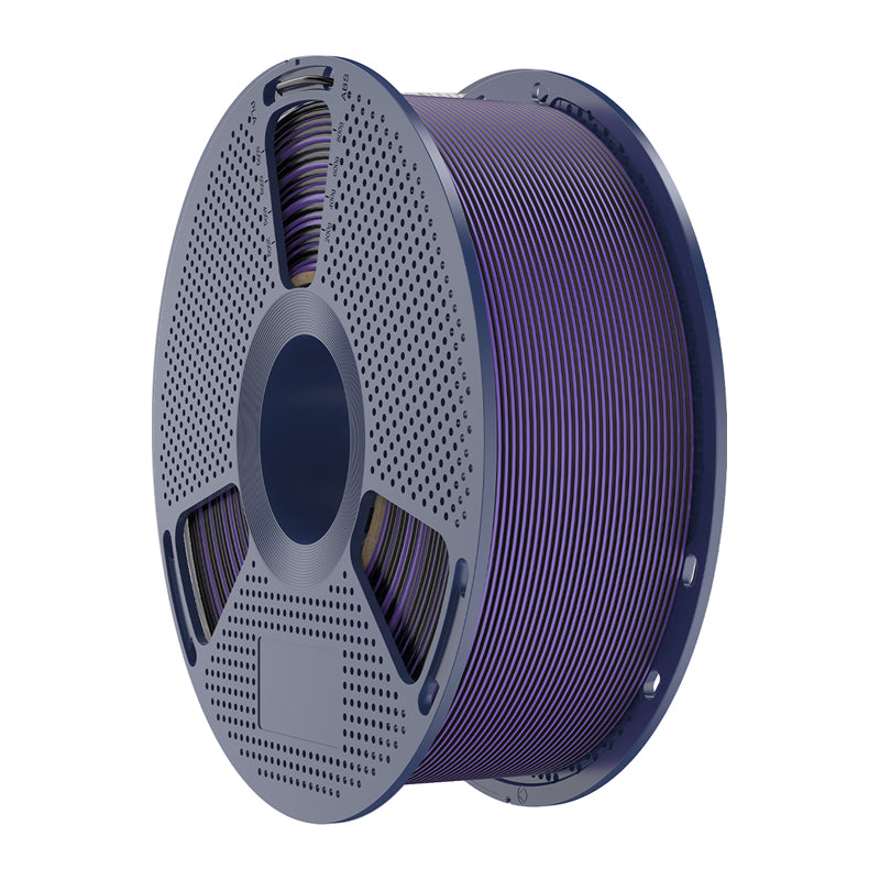 Sunlu PLA+ Silk Dual Color Filament (Black and Purple)