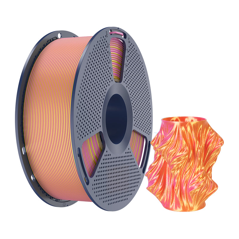 Sunlu PLA+ Silk Dual Color Filament (Pink and Gold)