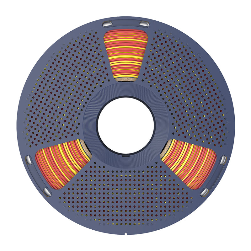 Sunlu PLA+ Silk Dual Color Filament (Red and Gold)