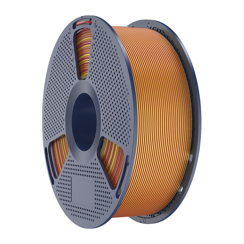 Sunlu PLA+ Silk Dual Color Filament (Red and Gold)