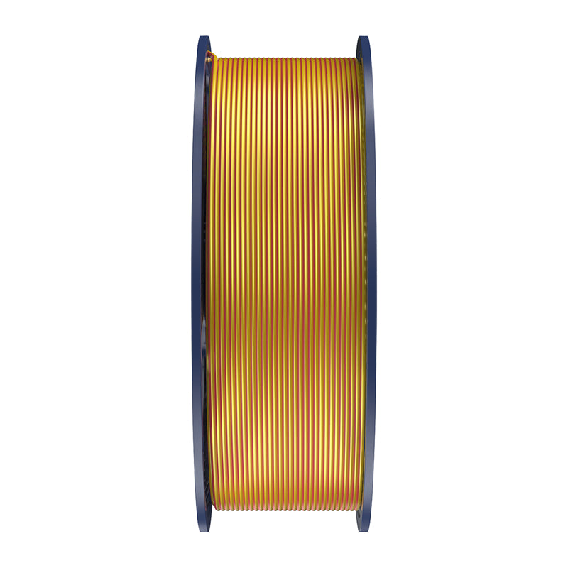 Sunlu PLA+ Silk Dual Color Filament (Red and Gold)