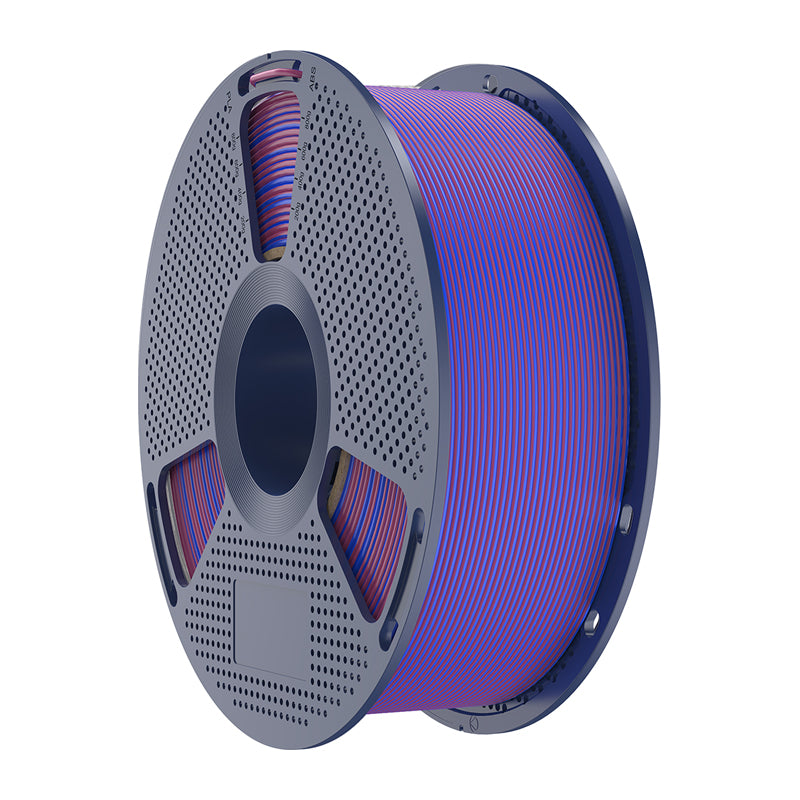 Sunlu PLA+ Silk Dual Color Filament (Red and Blue)