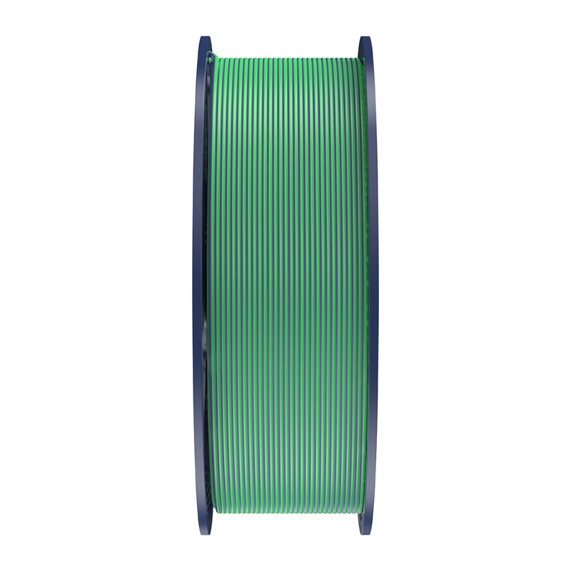 Sunlu PLA+ Silk Dual Color Filament (green and purple)