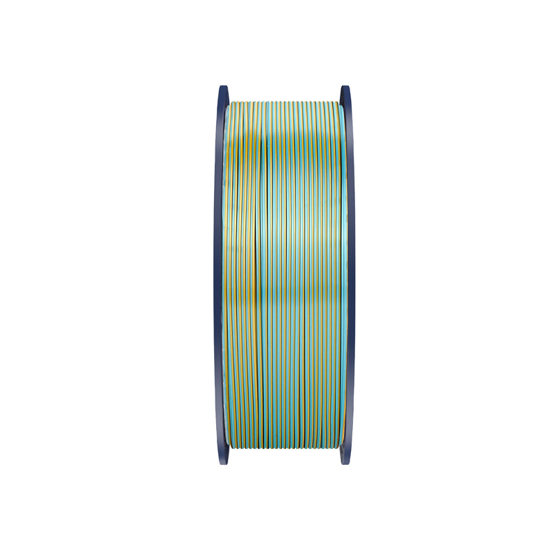 Sunlu PLA+ Silk Tri-Color Filament (red, yellow, and green)