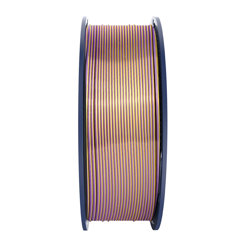 Sunlu PLA+ Silk Forth-Color Filament (blue-purple-red-gold)
