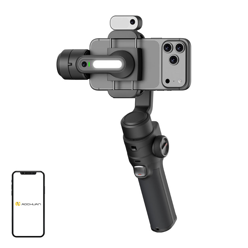 AOCHUAN S3 Gimbal with AI Sensor (Black)