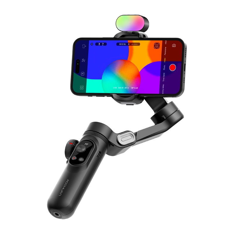AOCHUAN X Pro Gimbal with RGB Lighting (Black)