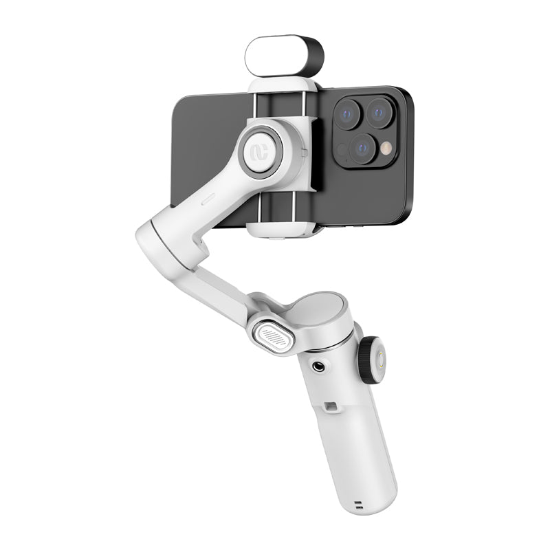 AOCHUAN X2 Gimbal with RGB Lighting (White)
