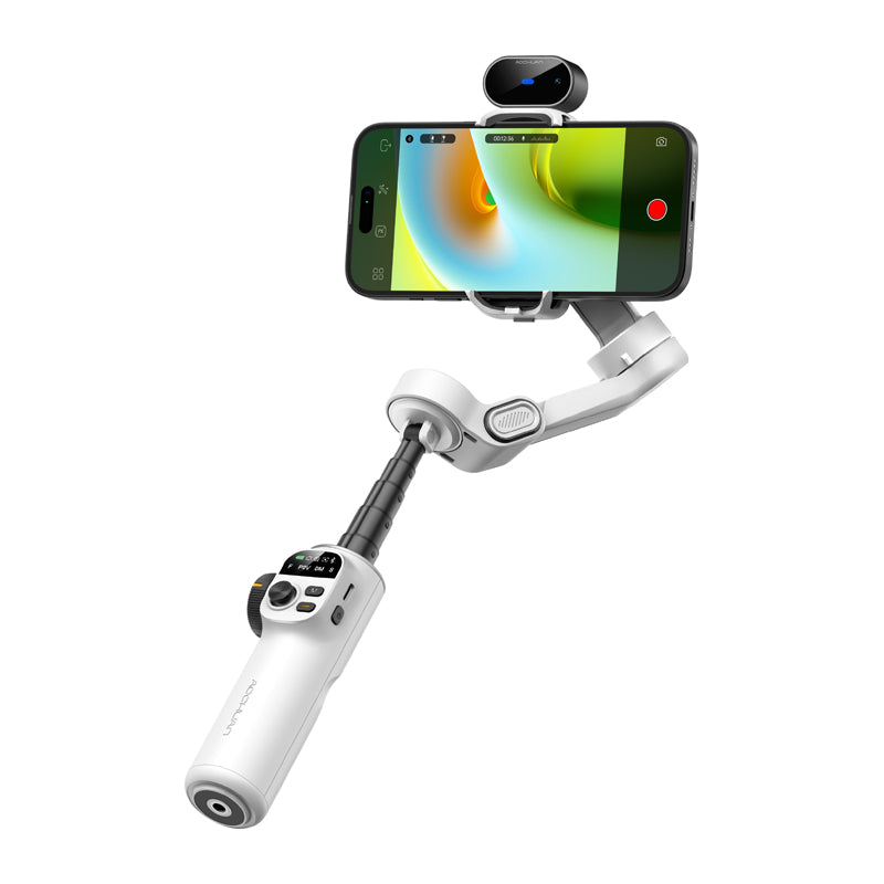 AOCHUAN X2 Gimbal with AI Sensor (White)