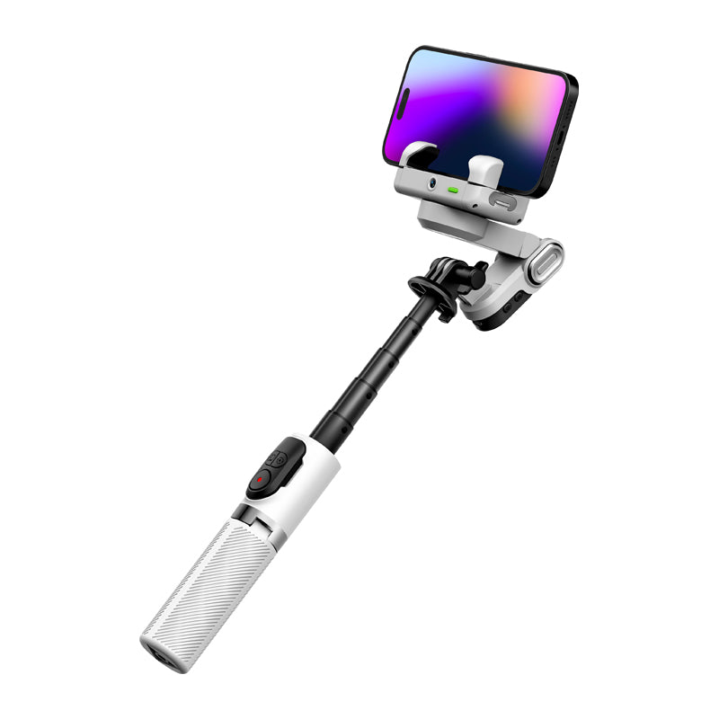 AOCHUAN M1 Pro Gimbal with RGB Lighting (White)