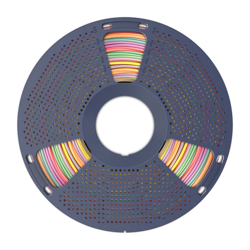 Sunlu PLA+ Silk Filament (Rainbow 01)
