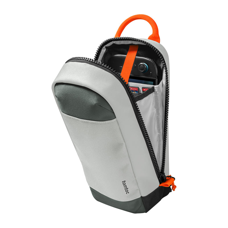 TOMTOC GameOn-G49 Switch 2 Travel Bag, 2,3L (Gray)