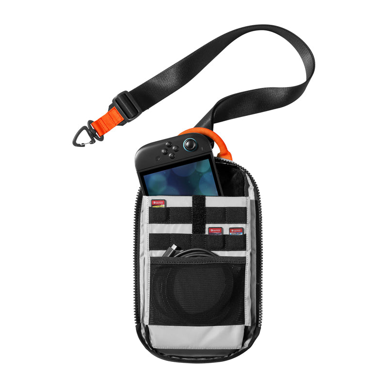 TOMTOC GameOn-G49 Switch 2 Travel Bag, 2,3L (Gray)