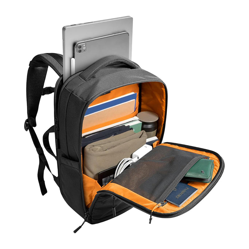 TOMTOC TechPack-T73 X-pac 15.6''/30L Laptop Backpack (Black)