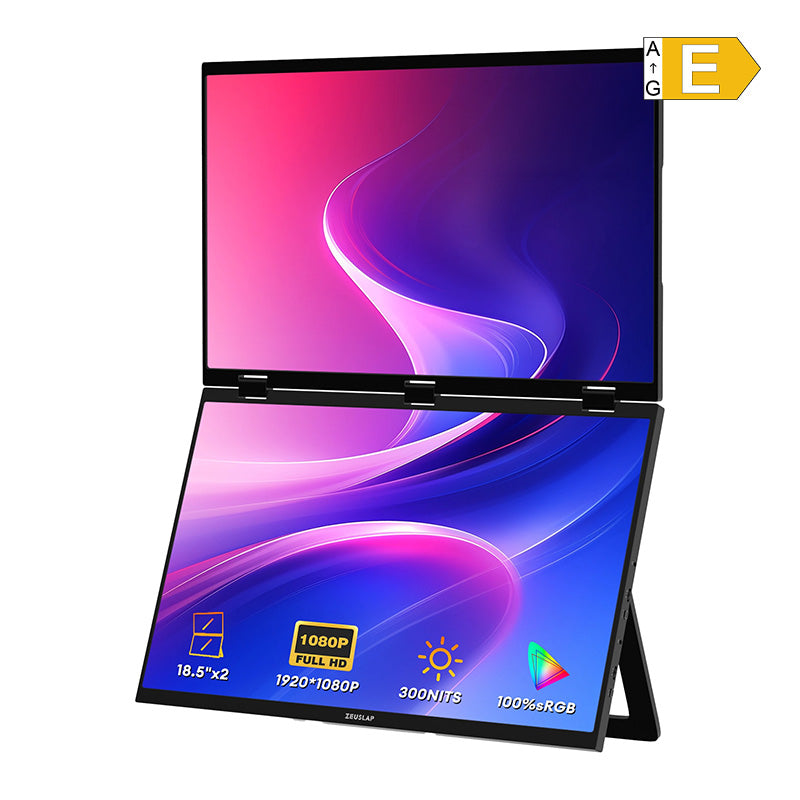 ZEUSLAP Z18W Dual 18" Portable Monitor