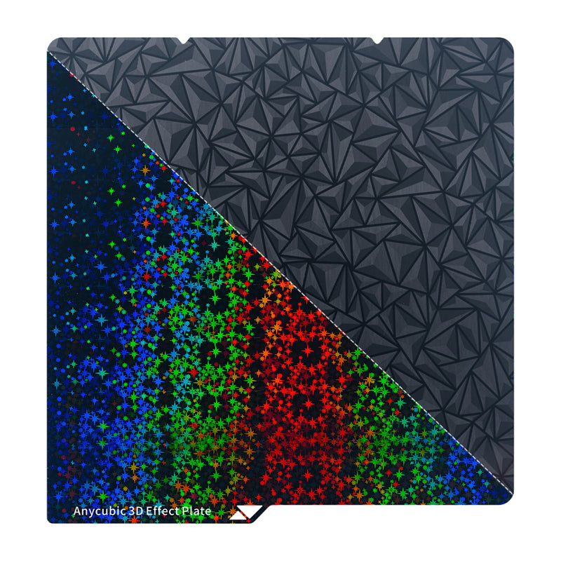 3D-effect plate (octagon + diamond) for the Kobra S1/S1 Combo