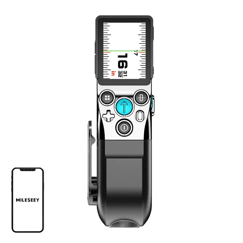 Mileseey XTAPE1 Laser Distance Meter with a 100-meter measuring tape