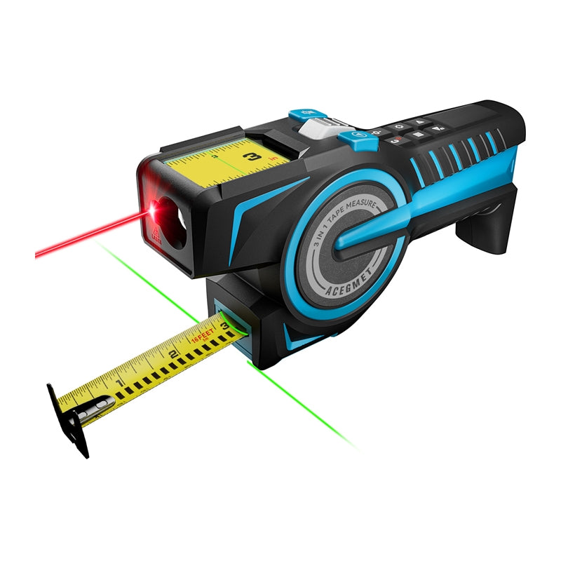 Mileseey DTX 10 Laser Distance Measurer with a 100-meter measuring tape