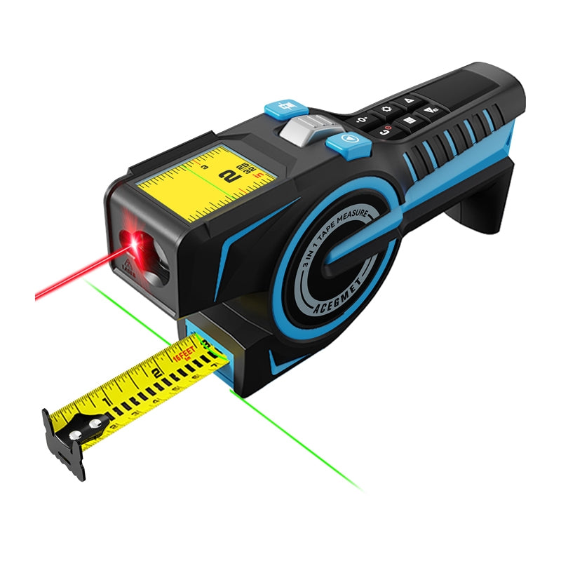 Mileseey DTX 10 Laser Distance Measurer with a 100-meter measuring tape
