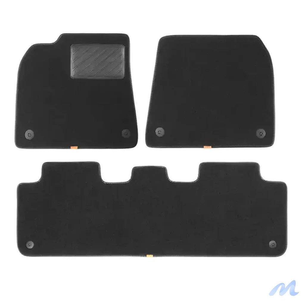 6-Piece Floor Mat for Tesla Baseus T-Space Series (black)