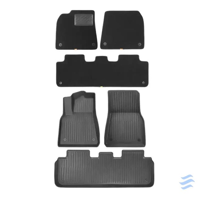 6 Piece Floor Mat for Tesla Baseus T Space Series (black) Other