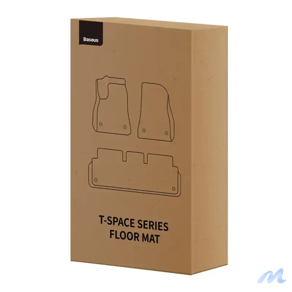 6-Piece Floor Mat for Tesla Baseus T-Space Series (black)