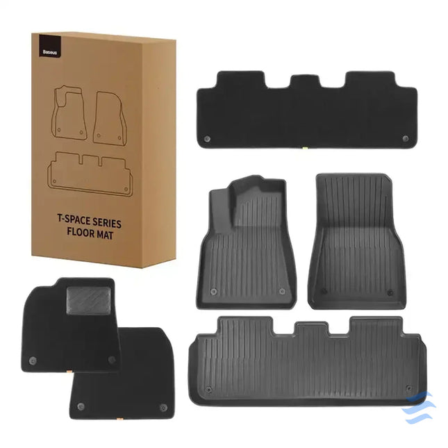 6 Piece Floor Mat for Tesla Baseus T Space Series (black) Other