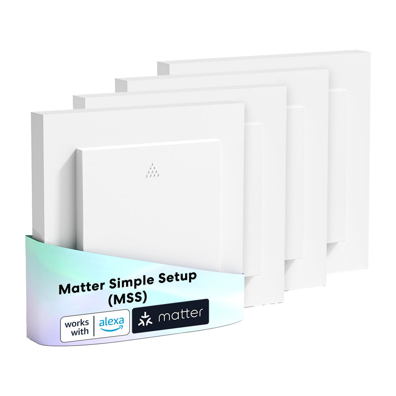 MEROSS MRS105MA-EU Smart Wi-Fi (Matter) Roller Shade Switch (4-Pack)