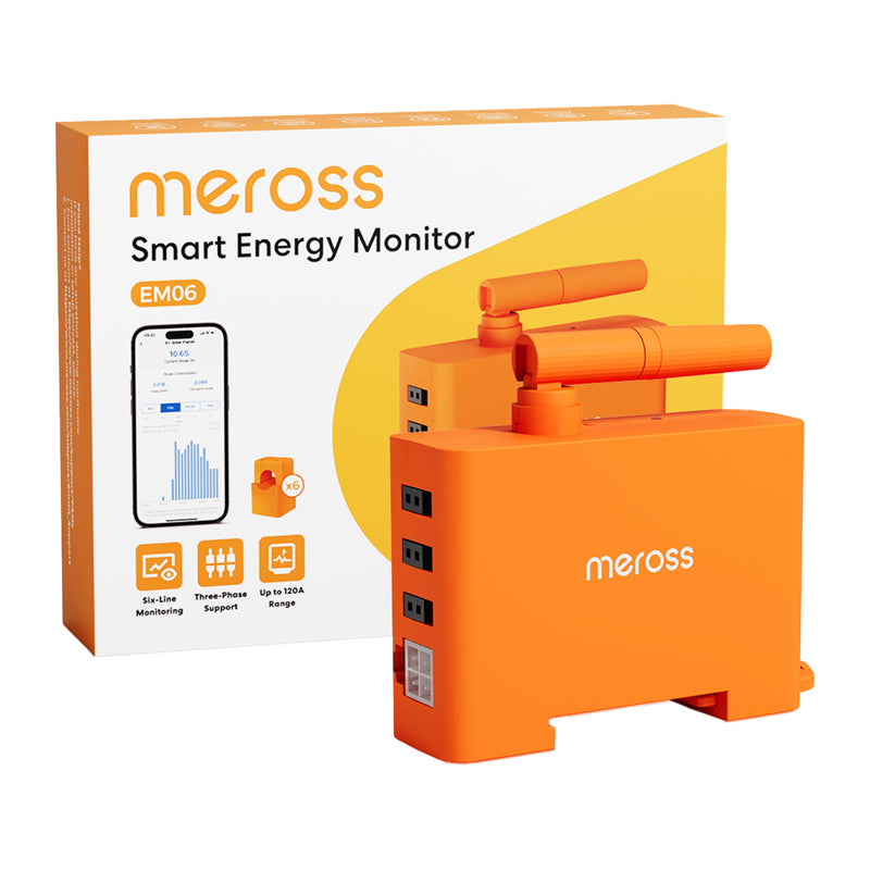 MEROSS EM06P-EU Smart Wi-Fi Energy Monitor
