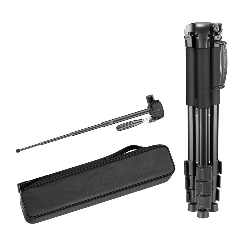 Neewer SAB264 Aluminum Tripod with Monopod and Panoramic Head