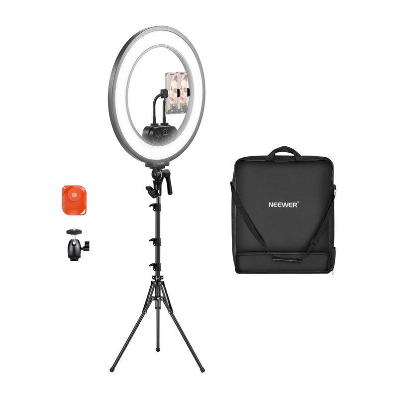 Neewer RL45B 45W 18″ Ultra-Thin LED Ring Light Kit