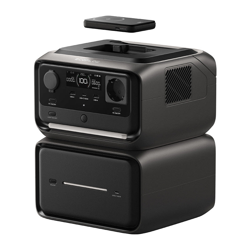 EcoFlow River 3 Max Plus 858Wh Power Station (Wireless)