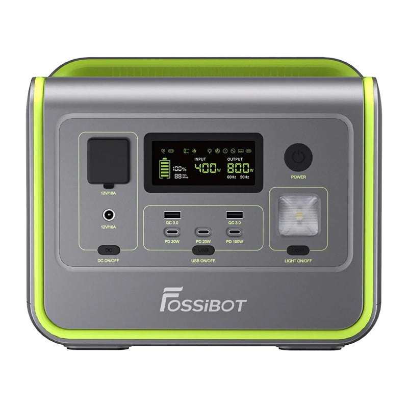 FOSSIBOT F800 800W Charging Station (Green)