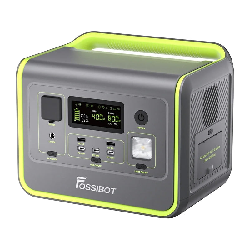 FOSSIBOT F800 800W Charging Station (Green)
