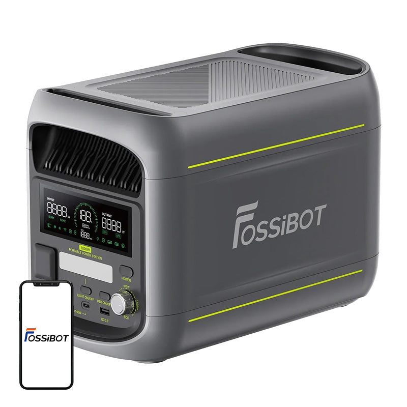 FOSSIBOT F1800 1800W Charging Station (Gray)