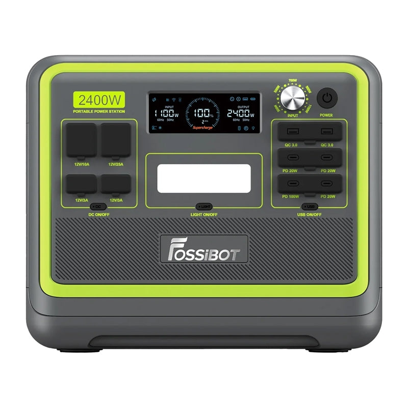 FOSSIBOT F2400 2400W Charging Station (Green)