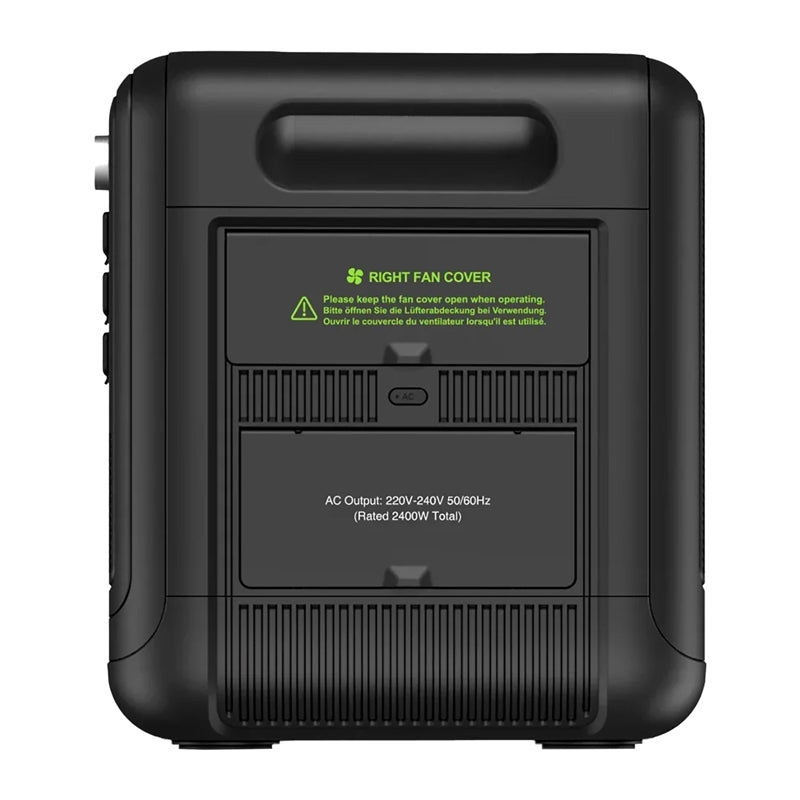 FOSSIBOT F2400 2400W Charging Station (Black)
