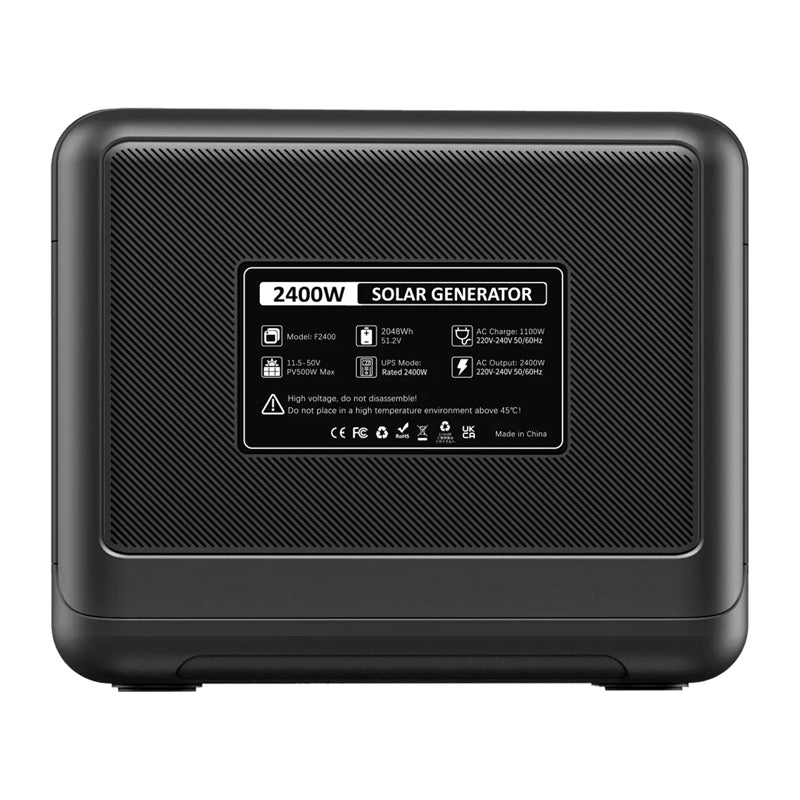 FOSSIBOT F2400 2400W Charging Station (Black)
