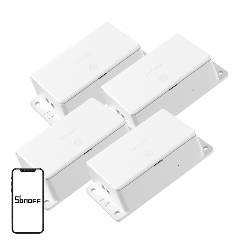 SONOFF Basic R5 Gen5 Wi-Fi Matter 10A Switch, 4-Pack