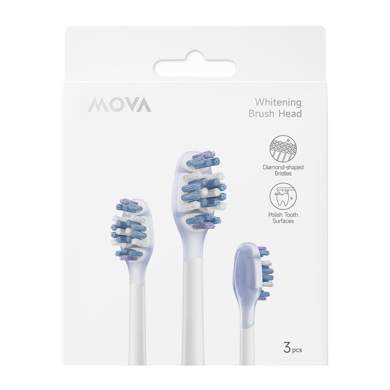 Replacement brush heads for the MOVA Fresh 20 and Sensus Fresh 10