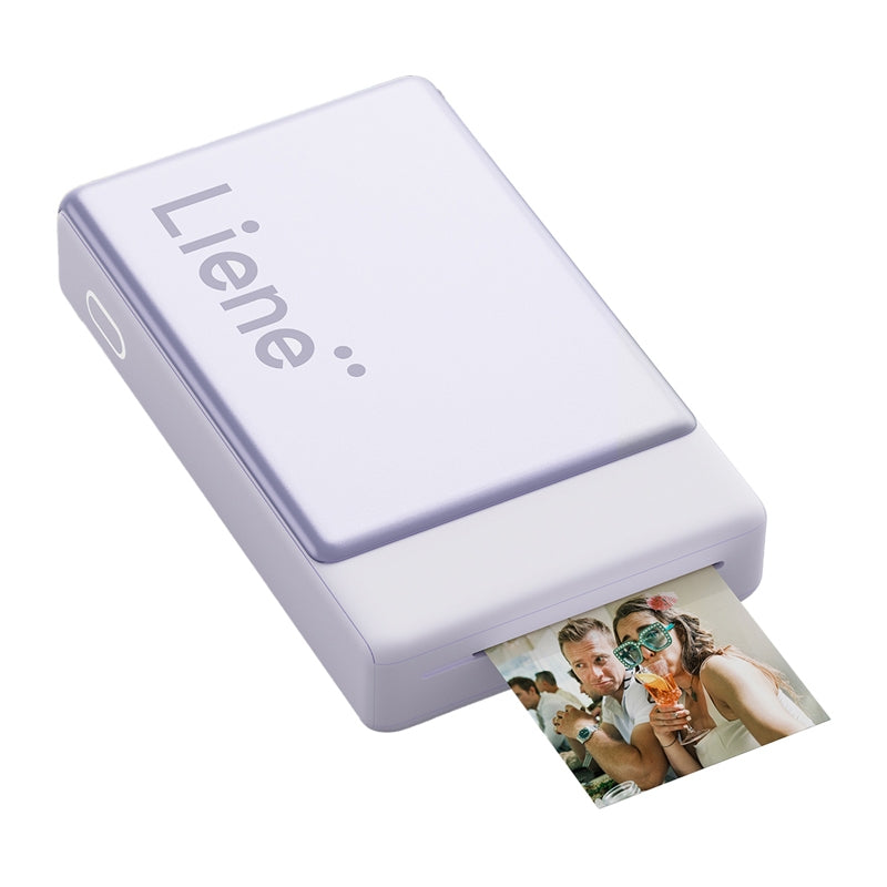 LIENE Pearl N200 Pro 2x3" Portable Photo Printer (Purple)