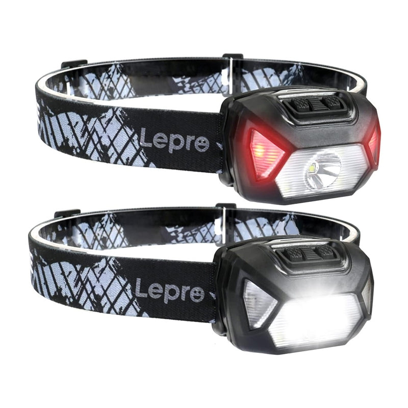 Set of 2 LEPRO 320014-2 Headlamps, 2000 lm