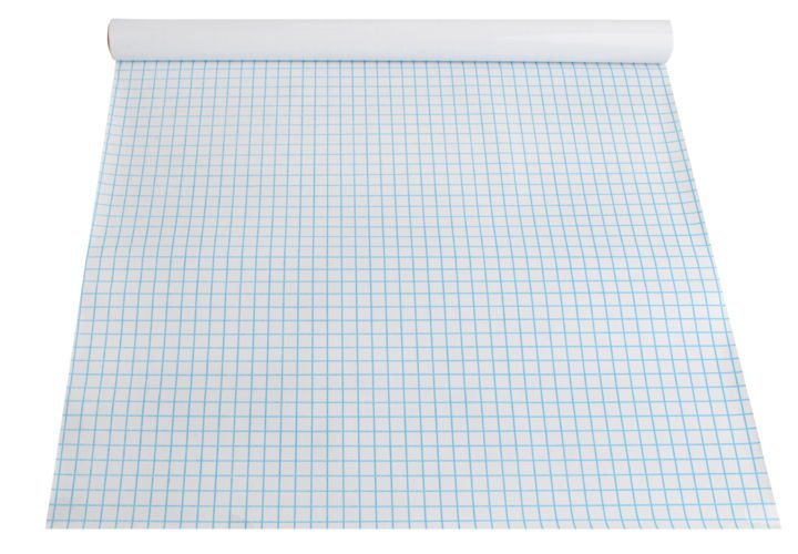 White self-adhesive board 200x45 cm-9